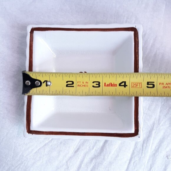 Anthony Shaw & Sons Copper Tea Leaf 4" Nappy Bowl England - Picture 6 of 7